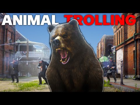 TROLLING PLAYERS AS VICIOUS ANIMALS (RED DEAD ROLEPLAY)