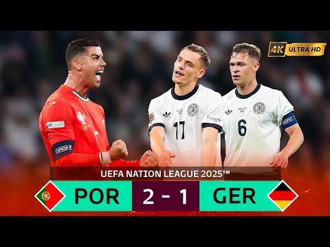 40 YEAR OLD RONALDO DESTROYS GERMANY AND SENDS PORTUGAL TO THE NATIONS LEAGUE FINAL!