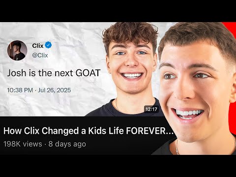 Clix Reacts to "How Clix Changed a Kids Life FOREVER"
