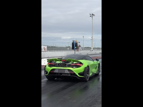World Record McLaren 765LT 1/4 Mile Pass #Shorts