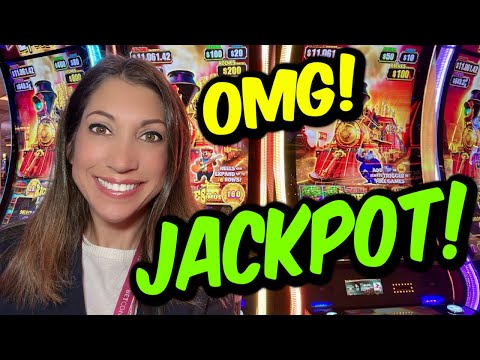 OMG! 😮 I got a Jackpot before work! 🤑 BRAND NEW Railroad Riches Link slot machine
