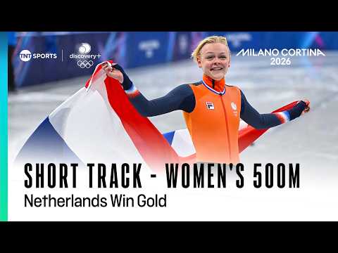Xandra Velzeboer takes GOLD in Women's Short track 500m! 🥇 | Winter Olympics 2026