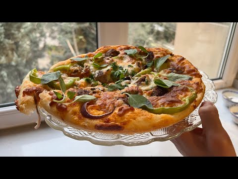 Kabab Koobideh on Pizza — The Result Is Amazing! 🔥🍕