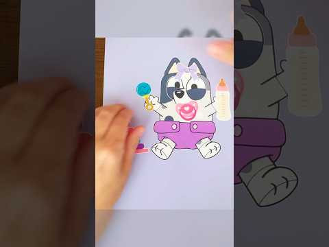 Baby Muffin Cupcake Heeler! #bluey