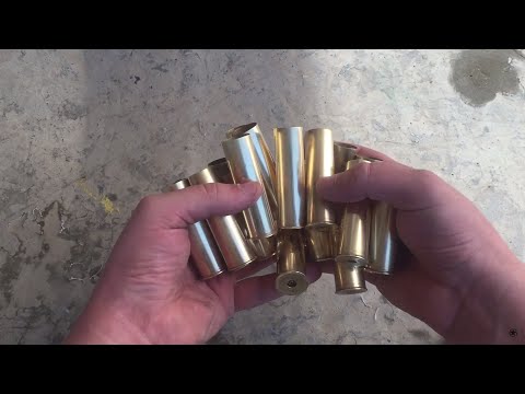 РЕСТАВРАЦИЯ ЛАТУННЫХ ОХОТНИЧЬИХ ГИЛЬЗ 1990 ГОДА. ВОЗВРАЩЕНИЕ БЛЕСКА