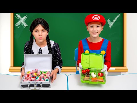 Dve deti, dva svety: Mario a Wednesday v škole