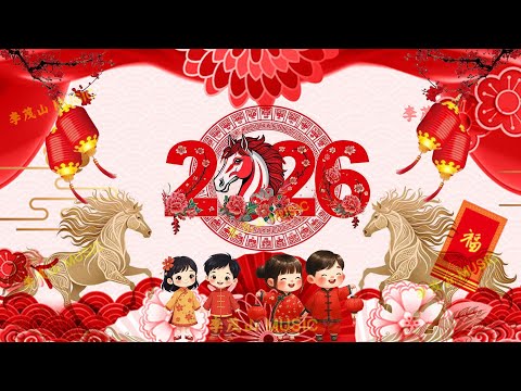 Happy New Year 2026🐎【新年老歌】100首传统新年歌曲 🧨🐎🧨Chinese New Year Songs 2026