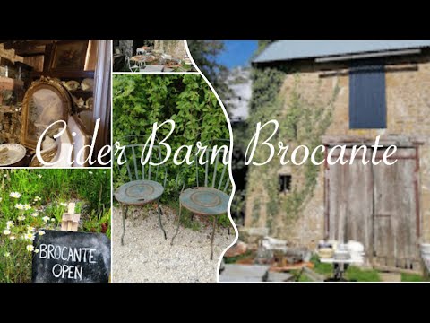 France Brocante | Shop with me! | Cider Barn Brocante