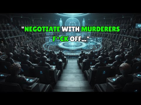 PANIC Erupts in Galactic Council As Humans REFUSE To Negotiate|HFY Sci Fi Stories