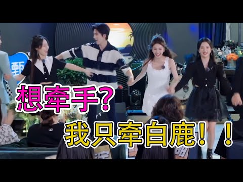 【白鹿x張凌赫】雙標糖果然甜！張凌赫對待女同事就是“唐僧”，不近女色，和白鹿就是生怕貼的不夠近！！！