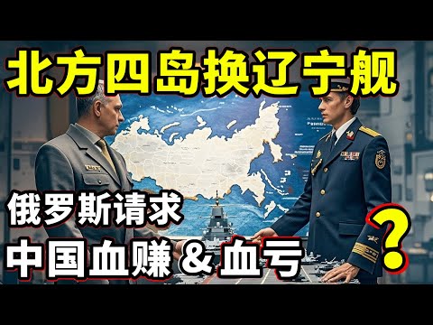 如果俄罗斯拿北方四岛换辽宁舰，我国是血赚还是血亏？ #地理 #地理知识 #地理科普