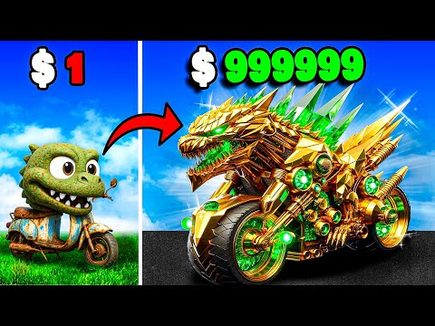 $1 to $1,000,000 Godzilla Bikes in GTA 5