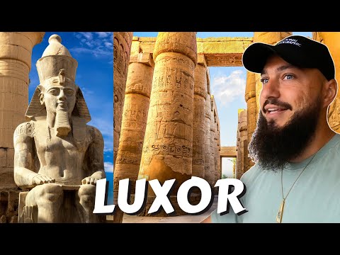 Almost Broke My Leg As Luxor Temple Took My Breath Away - Ancient Egypt Is Mind-blowing 🇪🇬