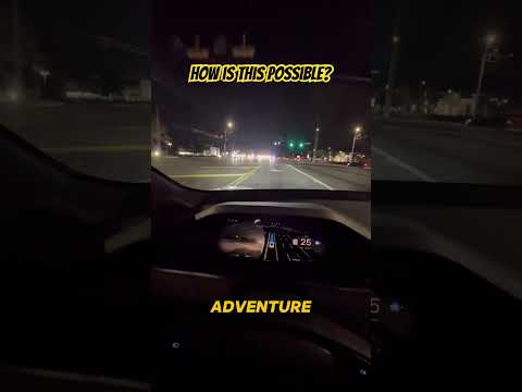 Witness The Adventure Plaid perform a miracle! ✨ How does Tesla do it? #Tesla #carculture #ev