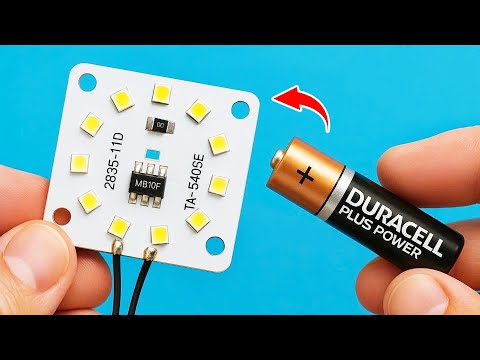 Never Buy New Batteries! Just Use This Trick and Old Batteries can be Reused