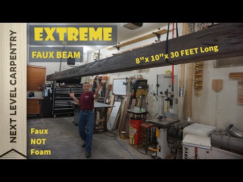 Extreme Faux Beam Build