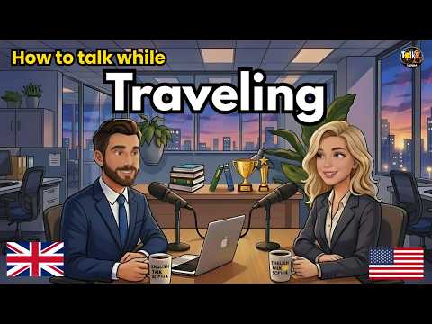 How to Talk While Traveling in English | English Conversation Practice