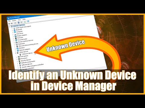 How to Identify an Unknown Device in Device Manager