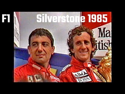 Formel 1 Silverstone 1985 Keke Rosberg auf Pole in Rekordzeit Alain Prost gewinnt Heinz Prüller ORF