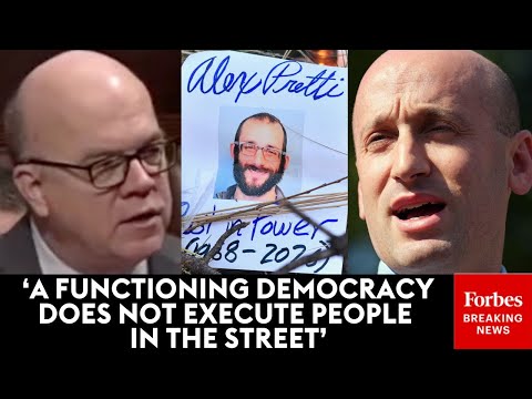 'I Will Not Stand By And Give Any More Money': McGovern Torches Stephen Miller Over DHS Tactics