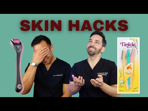 Rating Skincare Hacks: Ice, Gua Sha, Dermarolling, Tinkle Razors