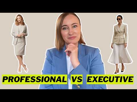 Professional Outfit vs Executive style: Why They’re Not the Same