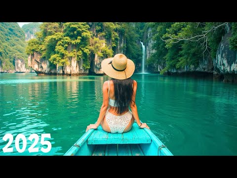 Tropical Summer Vibes 2025 🍸 Summer Deep House Remix ~ The Best Of Vocal Deep House Music Mix