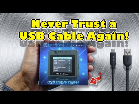 A $49 Gadget that finds bad USB cables? Treedix USB Tester v2 Review