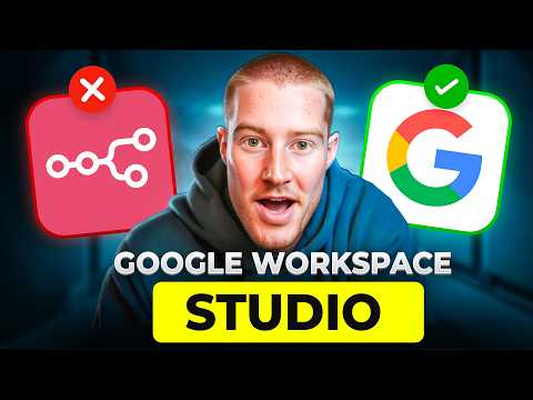 Did Google’s NEW AI Agent Just Kill n8n? (Workspace Studio)