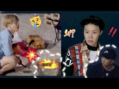 What happens when BTS are left alone in the kitchen