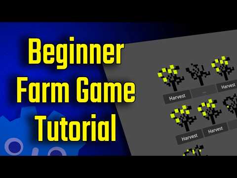 Beginner Godot Tutorial: Incremental Farm Game