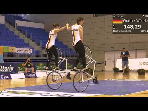 Sophie-Marie Wöhrle - Caroline Wurth - EM 2022 in Nyíregyháza [HUN] | Kunstrad