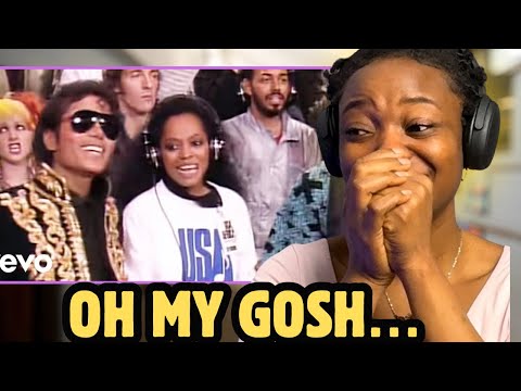 I DIDN´T  SEE THIS COMING!.. FIRST TIME REACTING TO | USA FOR AFRICA REACTION