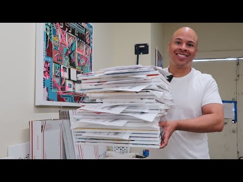 How To Package and Ship 40 Paintings - Sold on eBay Auctions