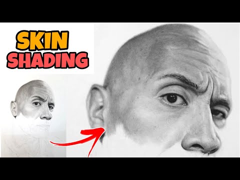 Easy Realistic Skin Shading Tutorial ||  How to Draw Realistic Skin