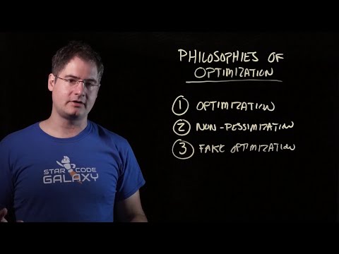 Refterm Lecture Part 1 - Philosophies of Optimization