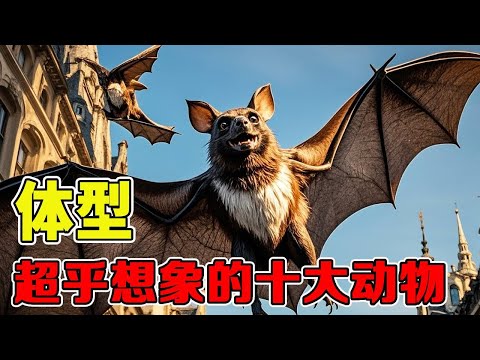體型超出你想像的十大動物，第五種你絕對沒見過！ 【黑土日記】