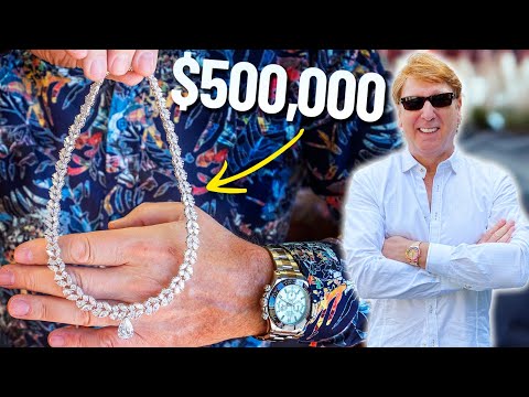 Buying My Wife a $500,000 Diamond Necklace!