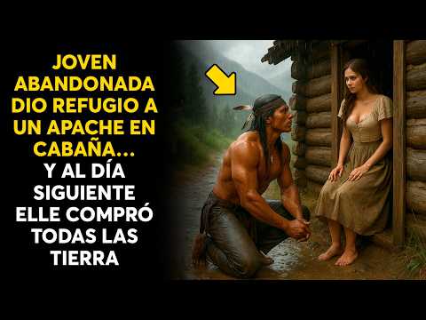 JOVEN ABANDONADA DIO REFUGIO A UN APACHE EN CABAÑA… Y AL DÍA SIGUIENTE ELLE COMPRÓ TODAS LAS TIERRA