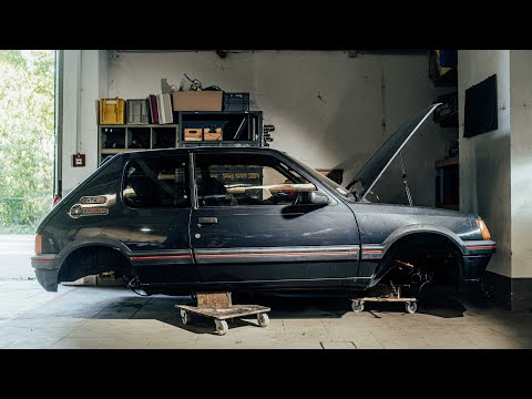 Peugeot 205 GTI restoration begins
