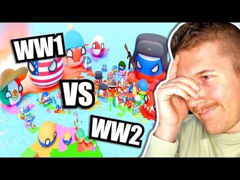 The BIG Differences Between WW1 and WW2 (Explained by Countryballs)