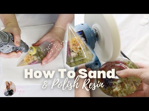 How To Sand & Polish Epoxy Resin To A High Shine Finish