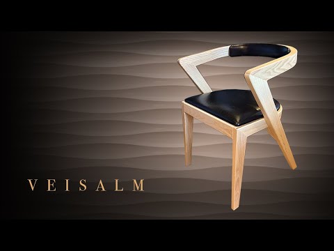 Making of a steam-bent design chair