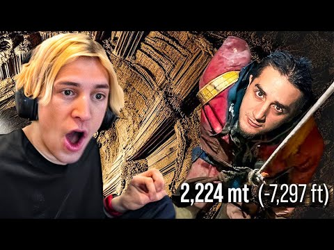 xQc's Mind-Blowing Reaction to Journey to the Center of the Earth!