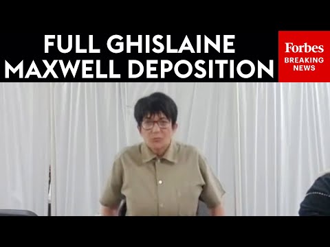 BREAKING NEWS: Ghislaine Maxwell Deposition To House Oversight Committee On Epstein Probe Released