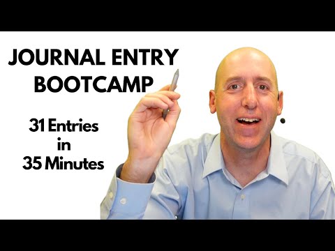 Journal Entry Bootcamp