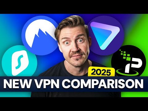 BEST VPN Comparison 2025 | I Tested The Top 4 VPNs On The Market 🔥