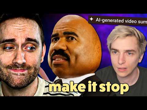 Atrioc Reacts to YouTube is obsessed with AI