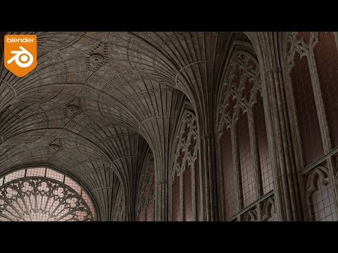 Modelling vaults in Blender  - The Pointed Arch