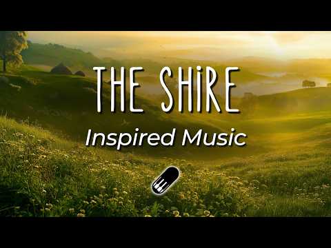 The Shire - Inspired Music (relaxing, peaceful, extended, soft piano music, no mid roll ads)
